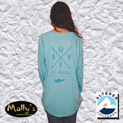 Stx Simple Text Women's Ls - Choose From 2 Colors